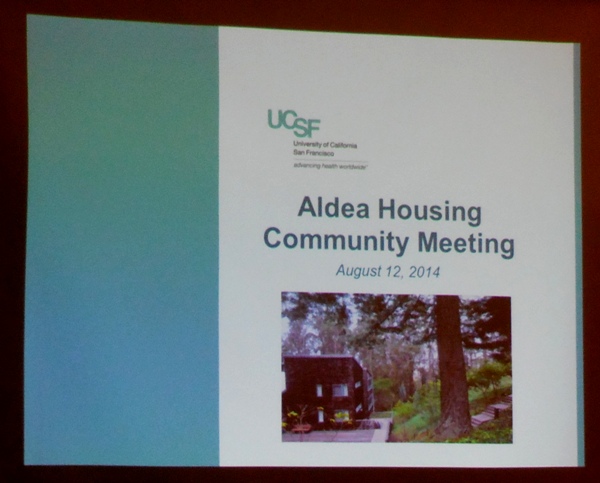 UCSF aldea presentation using pic from Forest Knolls website